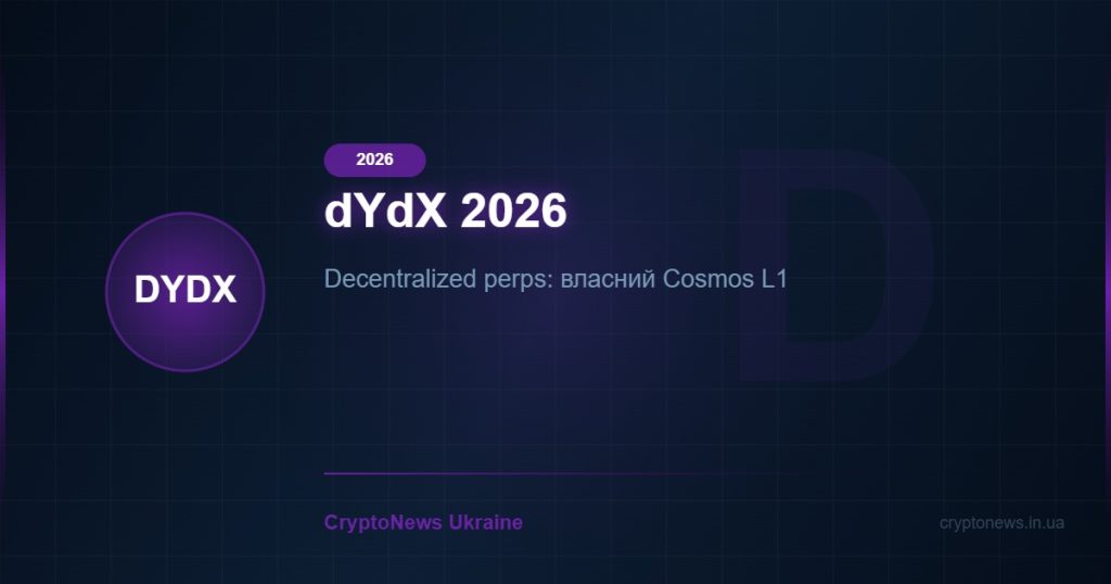 dYdX 2026: Децентралізована Perps Біржа на Cosmos — огляд протоколу та прогноз ціни DYDX
