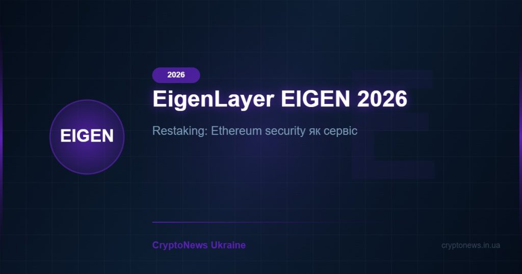 EigenLayer (EIGEN) 2026: Restaking революція для Ethereum — огляд протоколу та прогноз