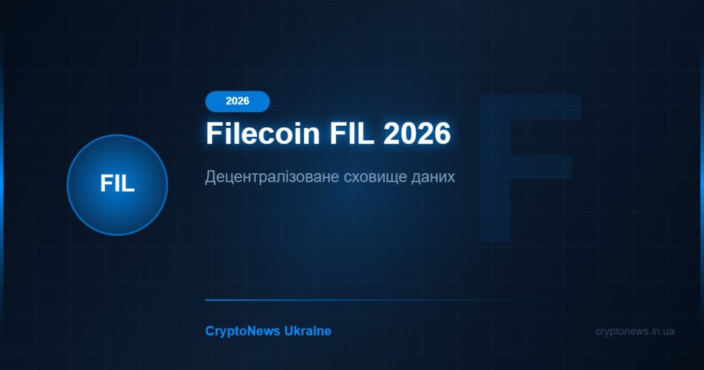 Filecoin (FIL) 2026: Децентралізоване сховище даних — огляд та прогноз ціни