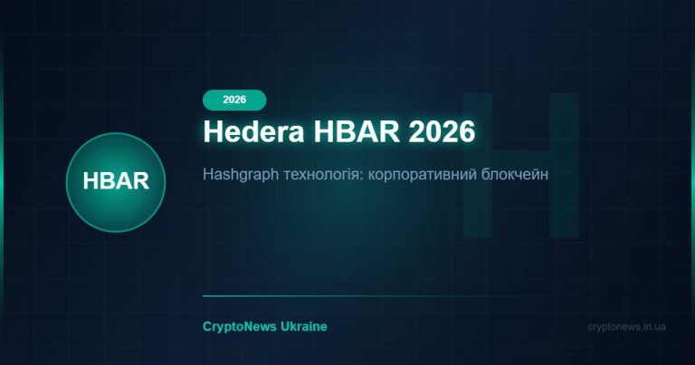 Hedera HBAR 2026: Hashgraph для Підприємств — Google, IBM, Boeing та прогноз ціни