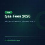 Крипто Gas Fees 2026: Як Економити на Комісіях в Ethereum, Solana, BNB Chain — Повний Гайд