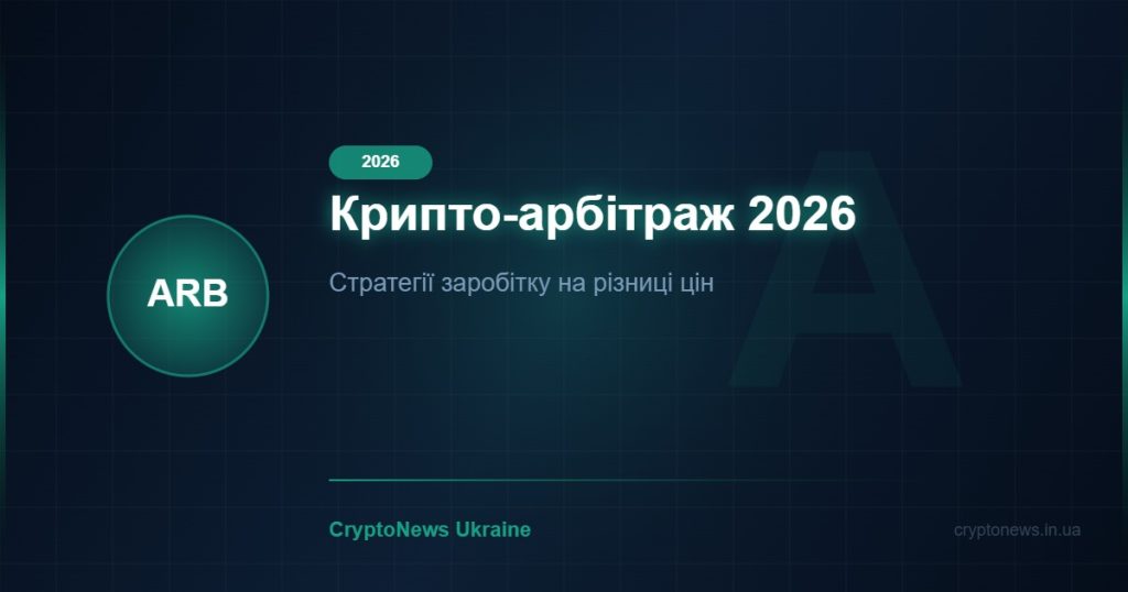 Крипто-арбітраж 2026: Як заробити на різниці цін між біржами — стратегії та ризики