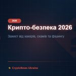 Крипто-безпека 2026: Як захистити активи від хакерів та шахрайства — повний гайд