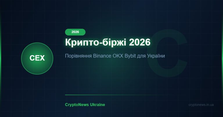 Крипто-біржі порівняння 2026: Binance vs OKX vs Bybit для України — комісії, ліміти, безпека