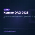 Крипто DAO 2026: Що таке DAO, як голосувати та брати участь — повний гайд для початківців
