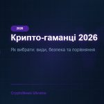 Крипто-гаманці 2026: Як вибрати — види, безпека та порівняння топ-гаманців