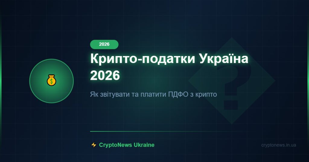 Крипто-податки в Україні 2026: Як звітувати та платити ПДФО з криптовалюти