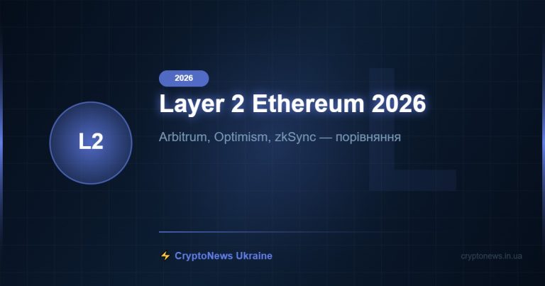 Layer 2 Ethereum 2026 — CryptoNews Ukraine