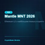 Mantle MNT 2026: Ethereum L2 від BitDAO з $4 млрд Treasury — огляд та прогноз ціни