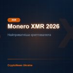 Monero (XMR) 2026: Найприватніша криптовалюта — огляд, анонімність та прогноз ціни