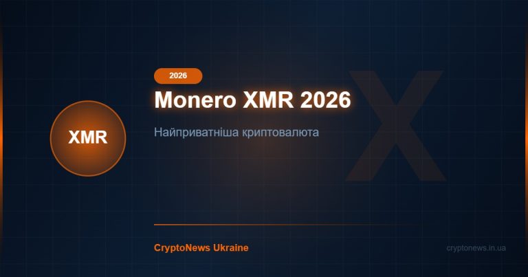 Monero (XMR) 2026: Найприватніша криптовалюта — огляд, анонімність та прогноз ціни
