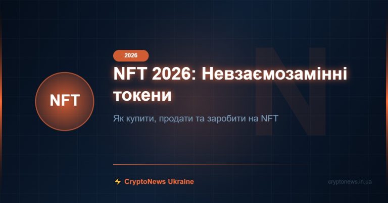 NFT 2026: Невзаємозамінні токени — CryptoNews Ukraine