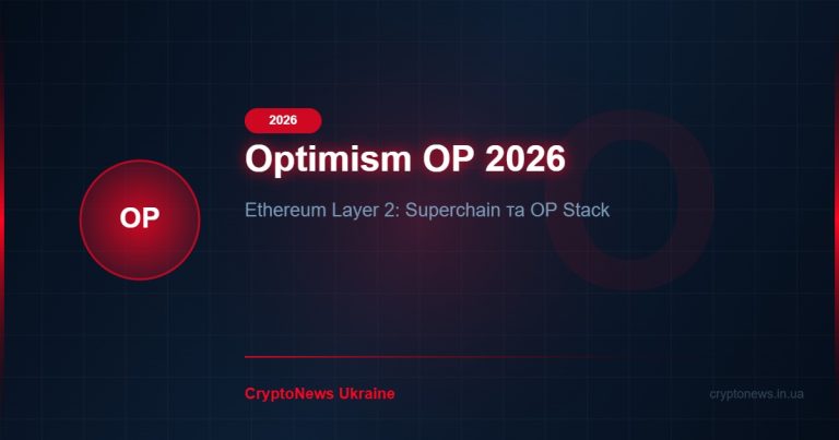 Optimism (OP) 2026: Головний Layer 2 Ethereum — Superchain, OP Stack та прогноз ціни