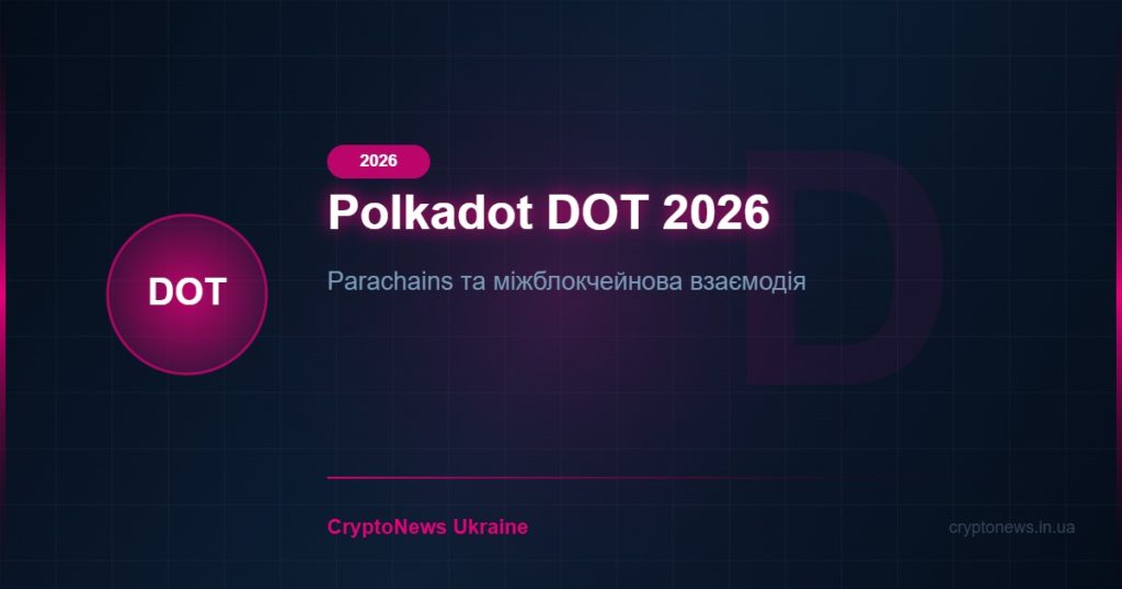 Polkadot (DOT) 2026: Parachains та міжблокчейнова взаємодія — огляд та прогноз