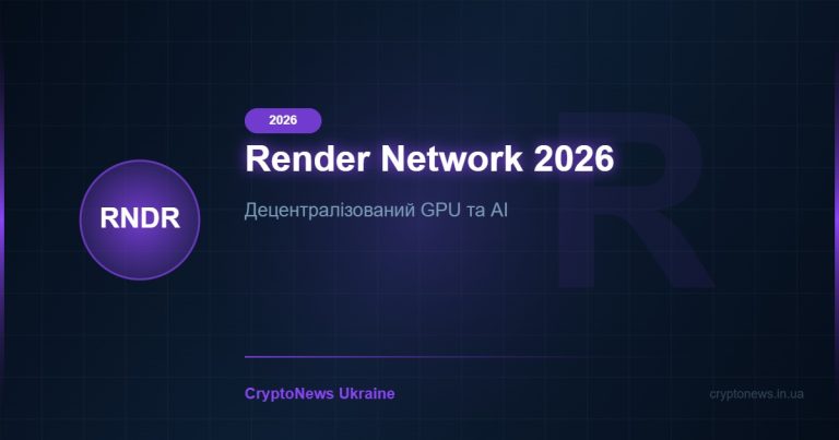 Render Network (RNDR) 2026: Децентралізований GPU-рендеринг та майбутнє AI