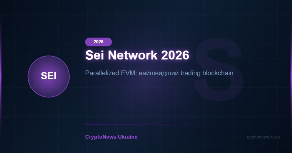 Sei Network 2026: Parallelized EVM для DeFi-трейдингу — огляд технології та прогноз SEI