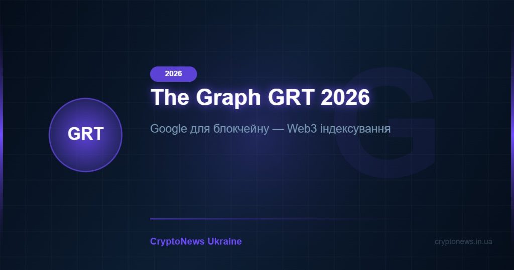 The Graph (GRT) 2026: Google для блокчейну — індексування Web3 даних, огляд та прогноз