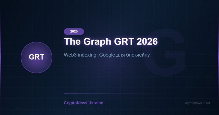 The Graph GRT 2026: Google для Web3 — Subgraphs, Indexing Protocol та прогноз ціни GRT