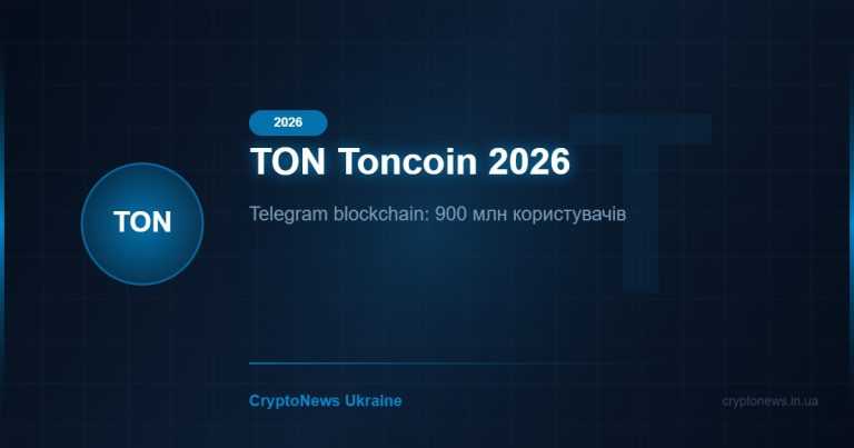 TON Toncoin 2026: Telegram блокчейн — огляд екосистеми, міні-додатки та прогноз ціни