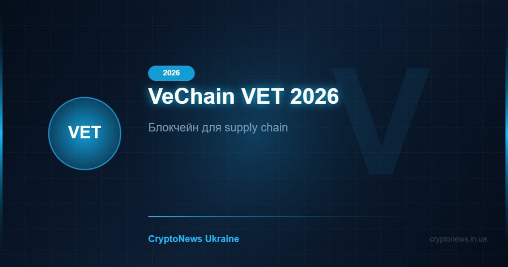 VeChain (VET) 2026: Блокчейн для управління ланцюгами постачання — огляд та прогноз