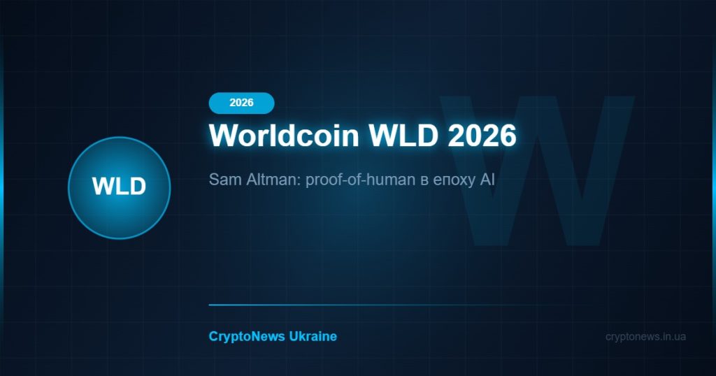 Worldcoin WLD 2026: Sam Altman, World ID та сканування райдужки — огляд та прогноз ціни