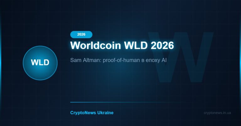 Worldcoin WLD 2026: Sam Altman, World ID та сканування райдужки — огляд та прогноз ціни