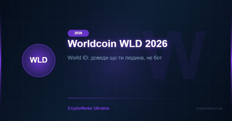 Worldcoin WLD 2026: Sam Altman Proof-of-Human проект — World ID, Orb та прогноз ціни WLD