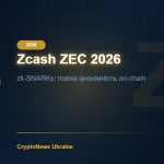 Zcash ZEC 2026: Найкраща Privacy монета — zk-SNARKs, Shielded Transactions та прогноз ціни ZEC