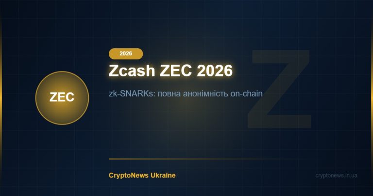Zcash ZEC 2026: Найкраща Privacy монета — zk-SNARKs, Shielded Transactions та прогноз ціни ZEC