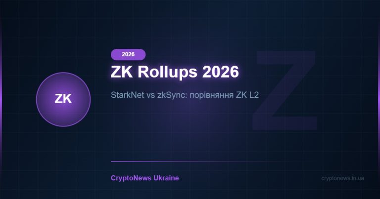 ZK-рухавики 2026: StarkNet vs zkSync vs Polygon zkEVM — порівняння, переваги та прогноз