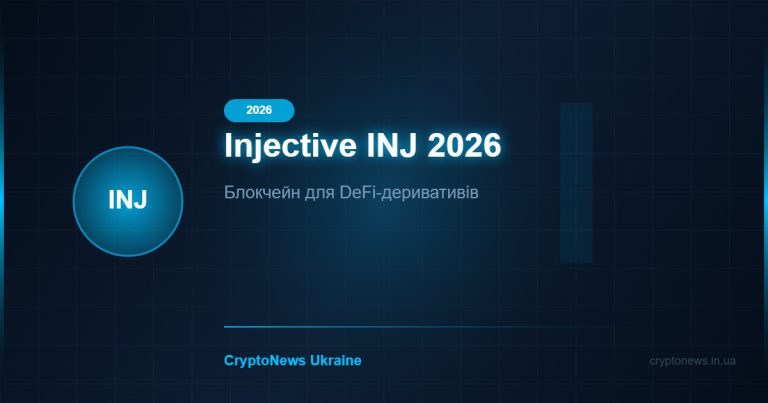 Injective (INJ) 2026: блокчейн для DeFi-деривативів — повний огляд