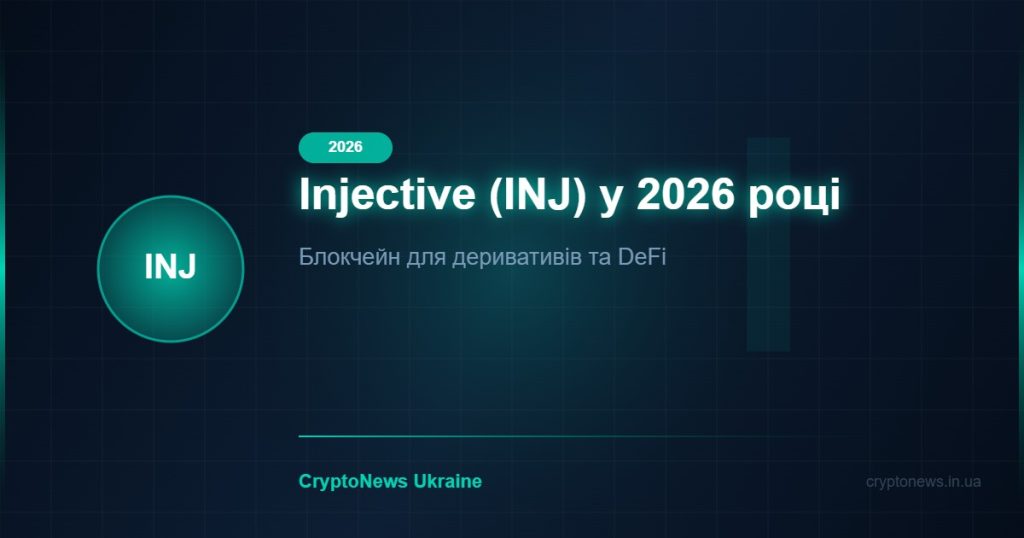 Injective (INJ) у 2026 році: блокчейн для DeFi-деривативів