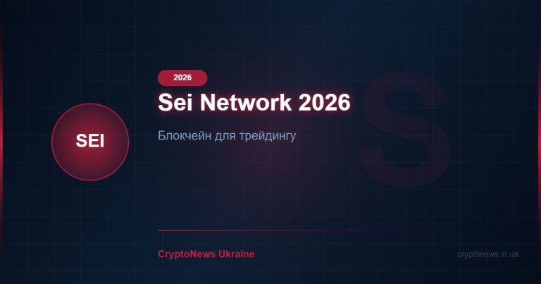 Sei Network (SEI) у 2026 році: блокчейн нового покоління для трейдингу