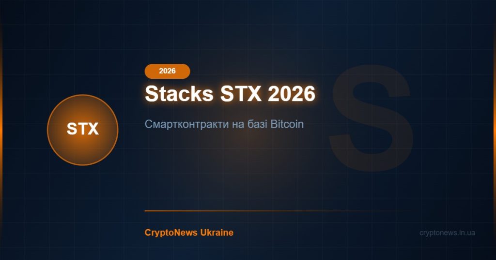 Stacks (STX) 2026: смартконтракти та DeFi на базі Bitcoin