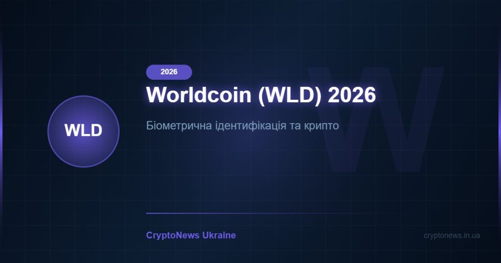 Worldcoin (WLD) у 2026 році: біометрична ідентифікація та криптовалюта — огляд