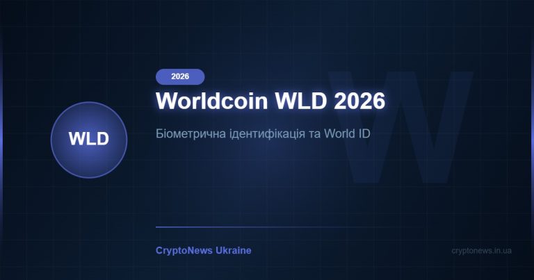 Worldcoin (WLD) 2026: біометрична ідентифікація та майбутнє цифрового підтвердження особи