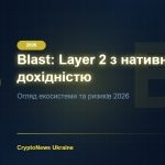 Blast у 2026 році: Layer 2 з нативною дохідністю для ETH та стейблкоїнів