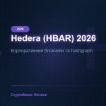 Hedera (HBAR) у 2026: корпоративний блокчейн та технологія hashgraph
