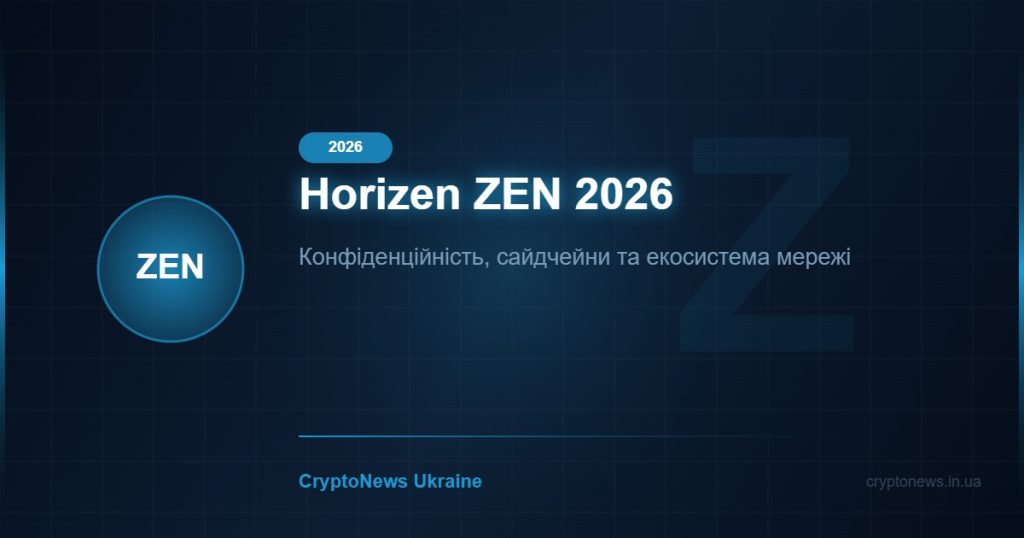Horizen (ZEN) 2026: конфіденційність, сайдчейни та огляд екосистеми
