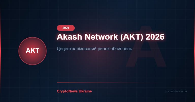 Akash Network (AKT) у 2026 році: децентралізована хмара для GPU-обчислень — огляд
