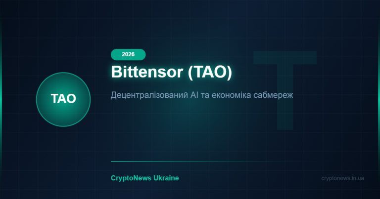 Bittensor (TAO) у 2026: децентралізований штучний інтелект та економіка сабмереж