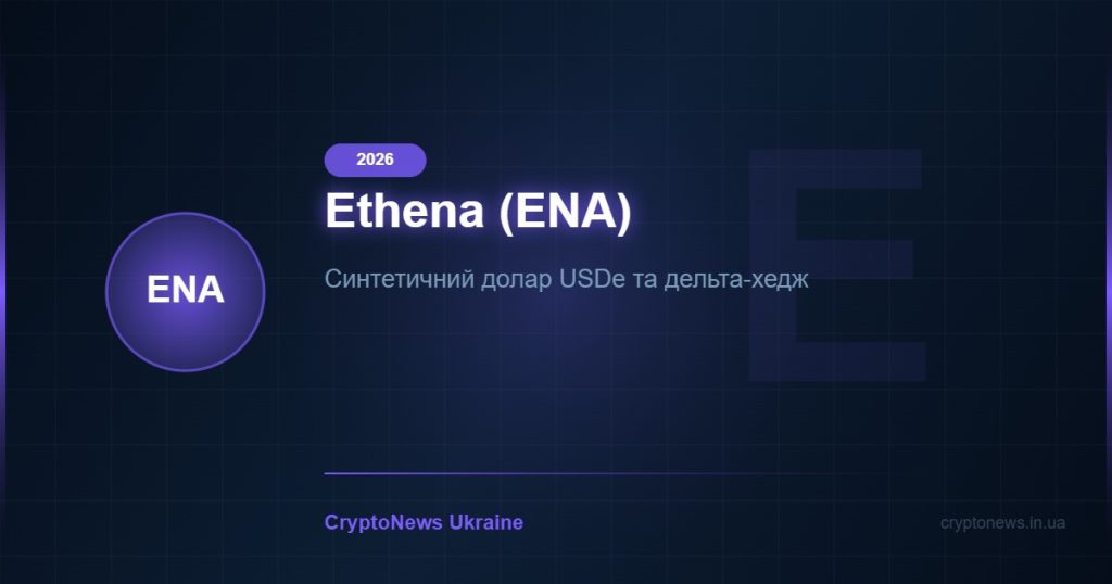 Ethena (ENA) у 2026: як працює синтетичний долар USDe та де ховаються ризики