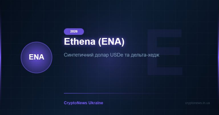 Ethena (ENA) у 2026: як працює синтетичний долар USDe та де ховаються ризики