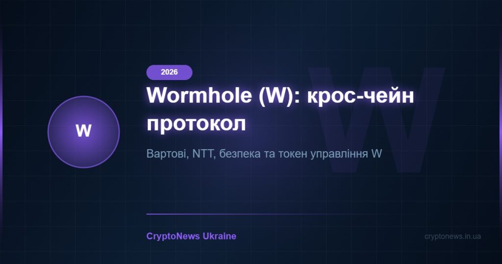 Wormhole (W) 2026: як працює крос-чейн протокол і токен W — огляд